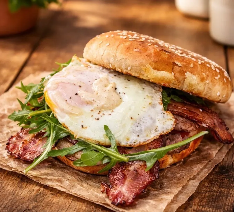 Breakfast sandwich