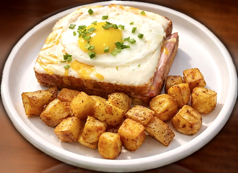 Croque Madame — Brunchella signature dish